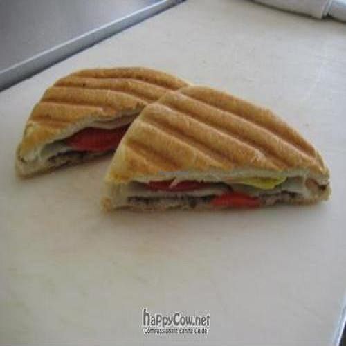 Artichoke Panini at Melissa's Sidewalk Cafe in Crestview