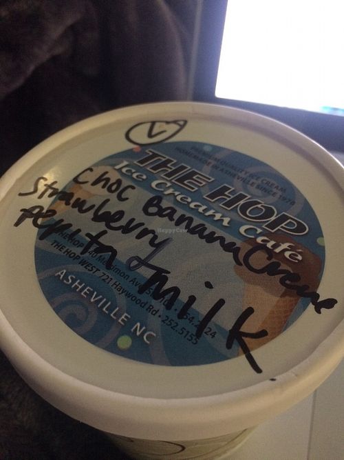 A pint to go! at The Hop in Asheville