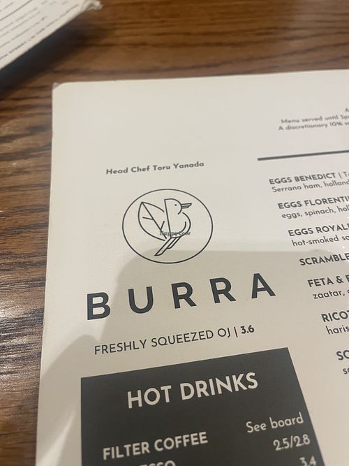   at Burra in Bristol