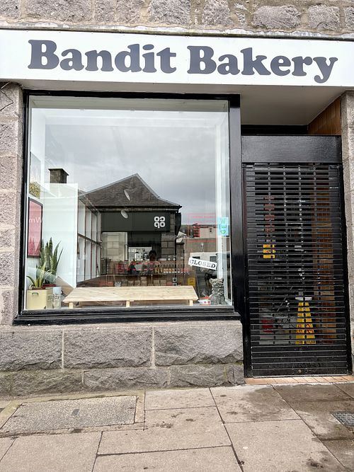   at Bandit Bakery in Aberdeen