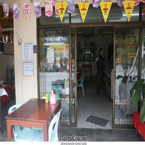 The doorway at Vegetarian Food - Patong in Phuket