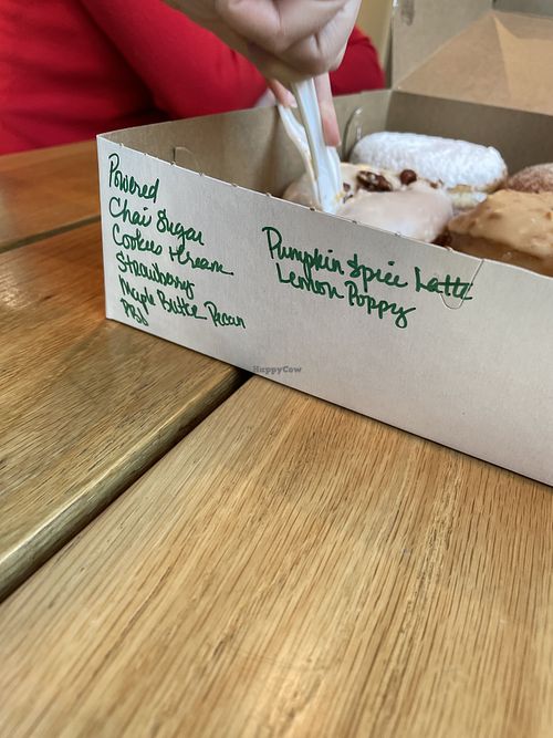 Flavors   at Cloudy Donut Co. - Charles St in Baltimore