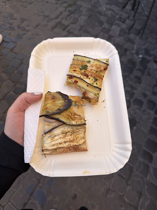   at La Prezzemolina in Rome