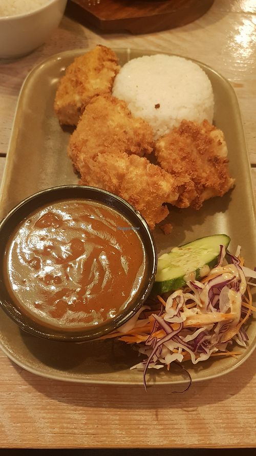 Tofu curry at Soho in Newcastle Upon Tyne