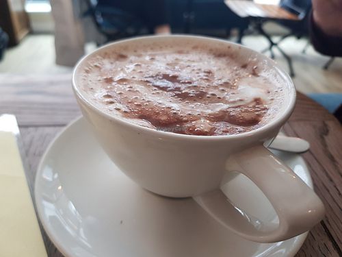 Orange chocolate at York Cocoa Works in York