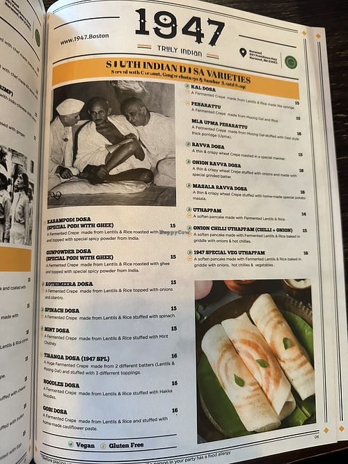 South Indian  at 1947 in Norwood