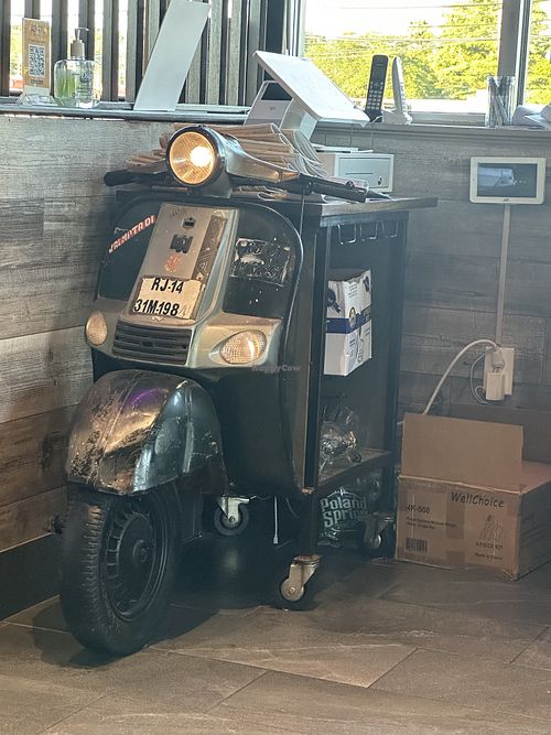 Host stand  at 1947 in Norwood