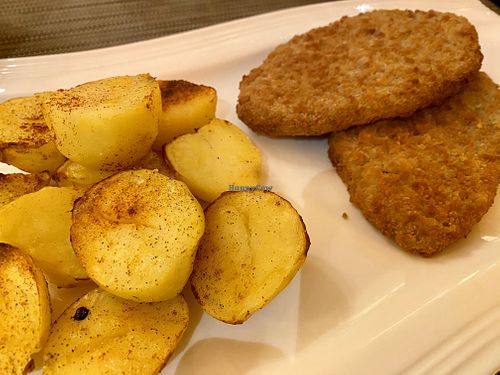 began schnitzel (mushroom base) at Bleibergs in Berlin