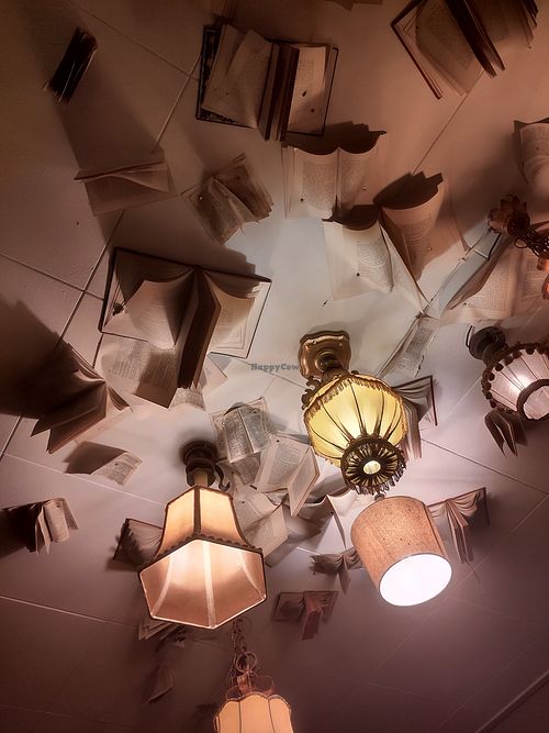Ceiling in Narnia at Cafe Lozzi in Munich
