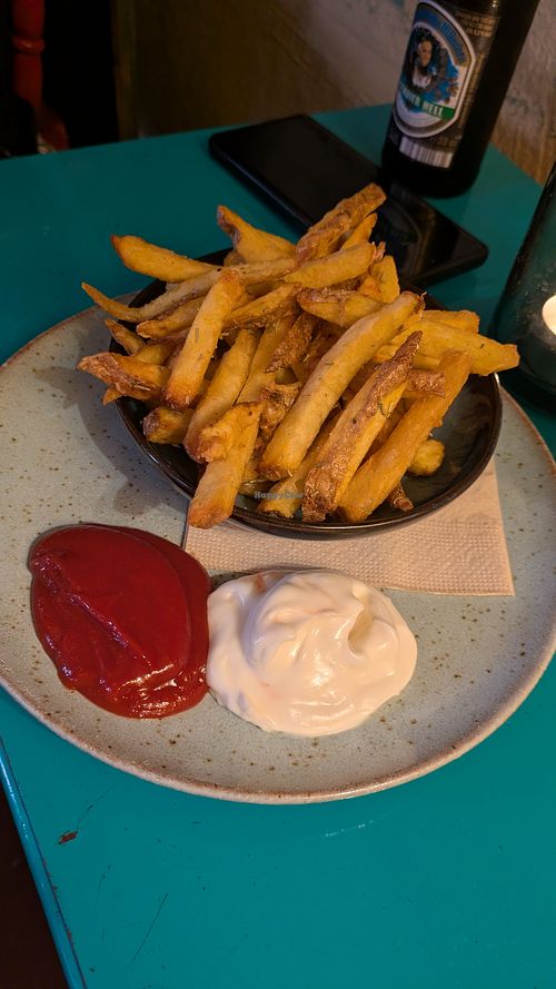Rosemary fries at Cafe Lozzi in Munich