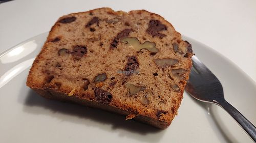 Banana bread at Funky Bowl in Dusseldorf