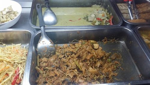 cooked food at Ming Kwan in Chiang Mai