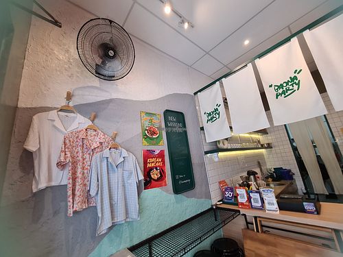 Decorations at Baonaparty Vegan Bar in Tangerang