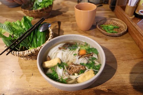 Northern Vietnamese pho at Ẩm Thực Chay BỒ ĐỀ SAO in Nha Trang