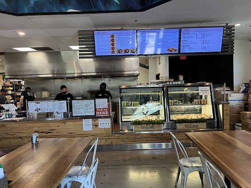 Inside  at Good Friends Hawaiian Poke in Davis