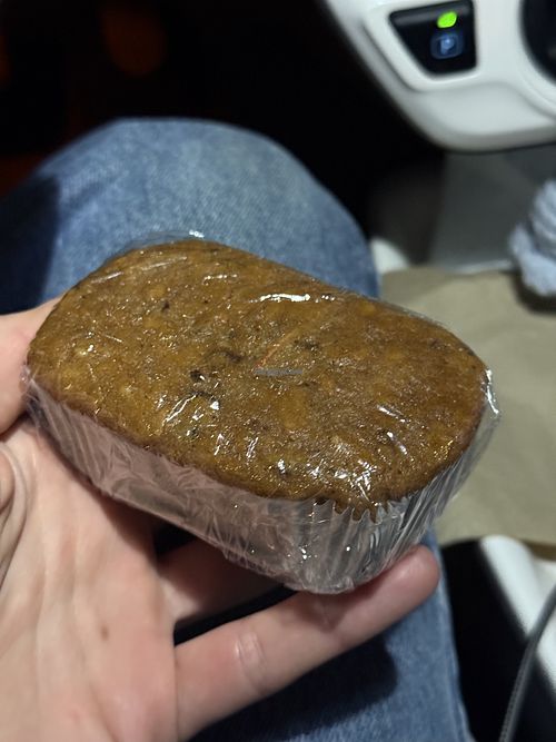 Vegan carrot cakee  at Whole Earth Center in Princeton