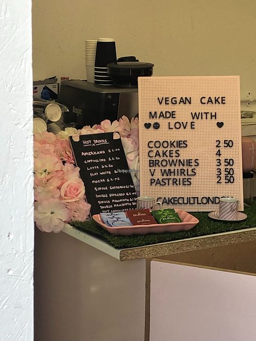  at Cake Cult in East London