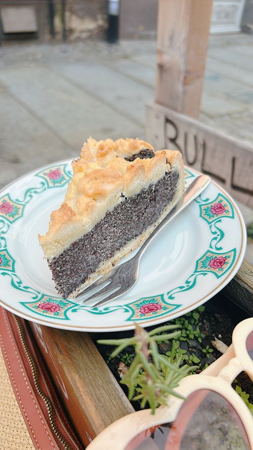 poppy seed cake  at Tattoo-Café Peckerl in Dresden