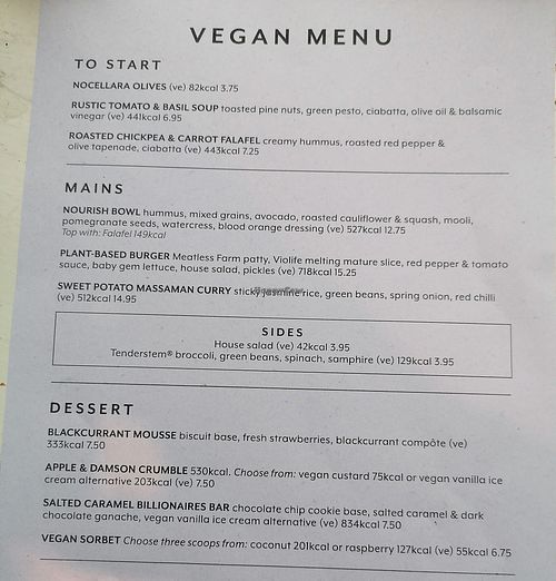 Good menu didn't match reality at The Bell in Broughton