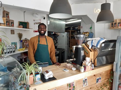  at Livity Cafe in North London