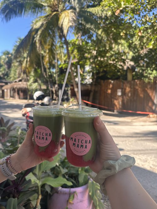   at Matcha Mama in Tulum