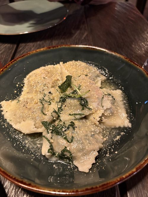 Ravioli  at Kasto in Canggu