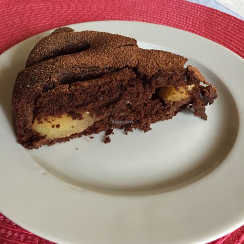 Vegan cake at Rosa dei Venti in Caltagirone