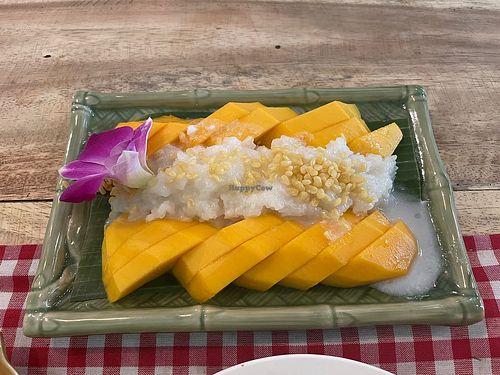 Mango Sticky Rice  at Jasmine Siam Kitchen  จัสมิน สยาม คิทเช่น in Bangkok