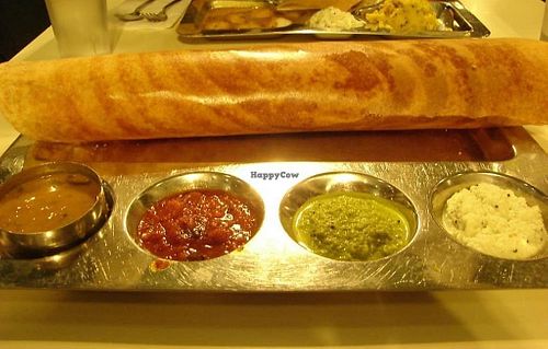 Masala Dosa/ Vegan & gluten-free Crepe at Sillipoint Indian Cuisine - Krishna's kitchen in Bridgewater