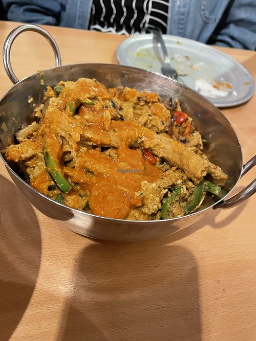 Soy curle tikka masala   at The Sudra in Portland
