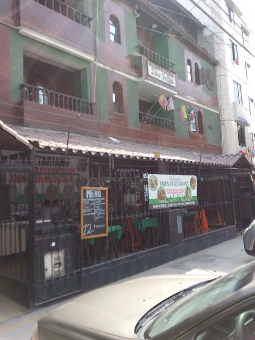 Exterior view at Restaurante Union Vegetariano in Lima