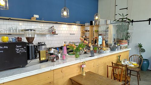 Interior at De GroenteMeesters in Amsterdam