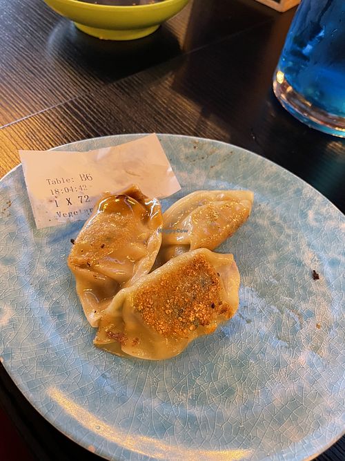  Vegan Gyoza, very delicious at HIRO in Vienna