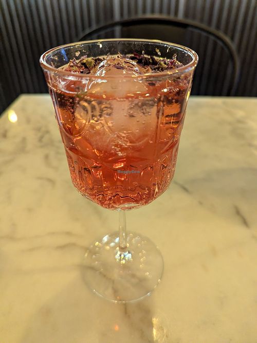 cocktail at Meet Vegano in Malaga