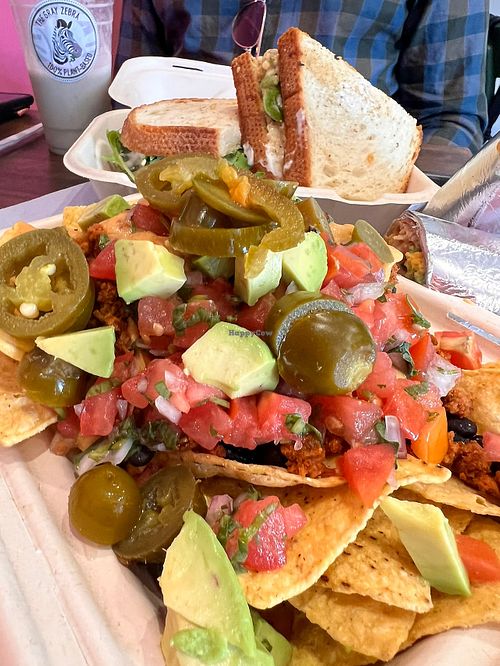 Hey now, hey now… this is what nacho dreams are made of   at The Gray Zebra in Los Angeles