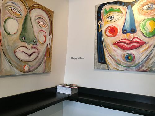 Artwork at Superfood Bar in New Orleans