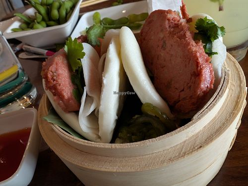 Da Bao at Tane Vegan Izakaya in Berkeley