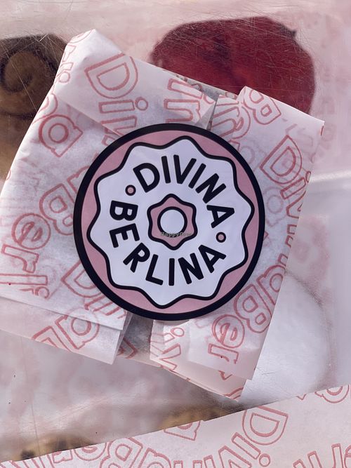 Vegan cookies to go!  at Divina Berlina in Tenerife