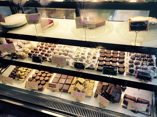 vegan desserts at Alchemy in Ubud