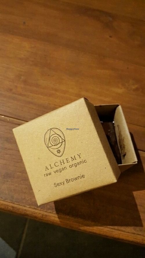 Delicious raw, chocolate desserts at Alchemy in Ubud