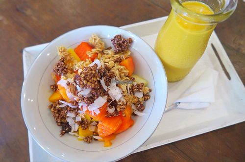Smoothie Bowl at Alchemy in Ubud