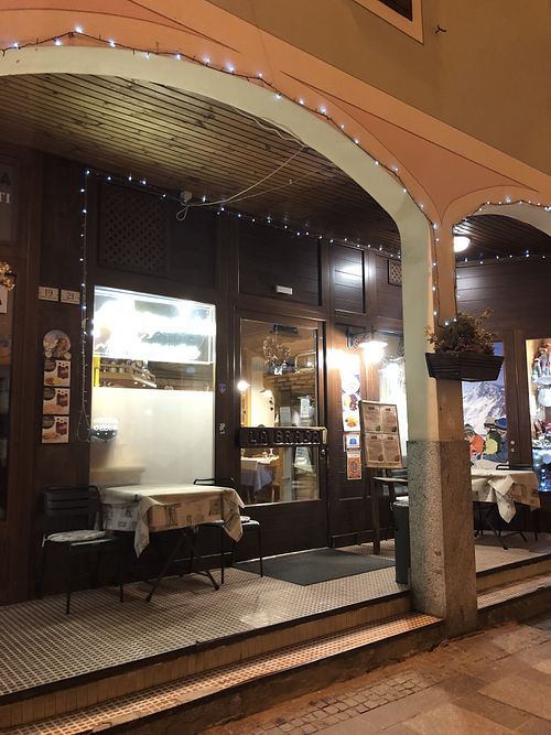   at La Brasa in Ponte Di Legno