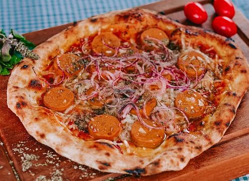 Calabresa vegana at Bartô Pizza Co in Londrina