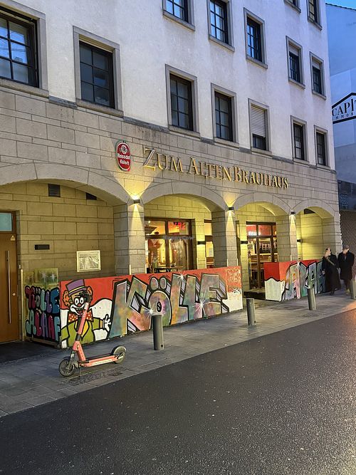 front  at Zum alten Brauhaus in Cologne