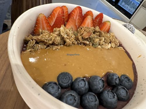 Açai bowl   at Mana Café in Manama