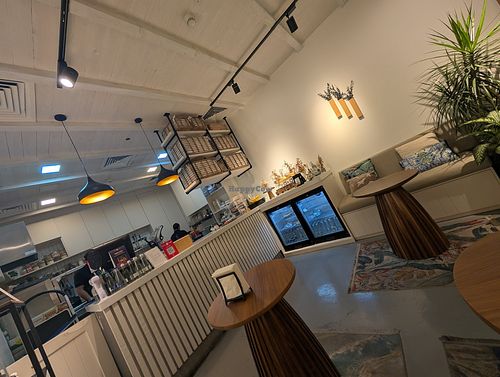 Inside at Mana Café in Manama