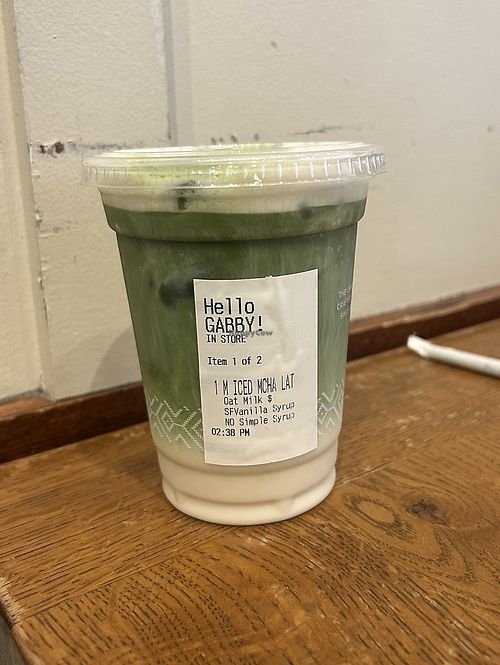   at Peet's Coffee in Santa Clara