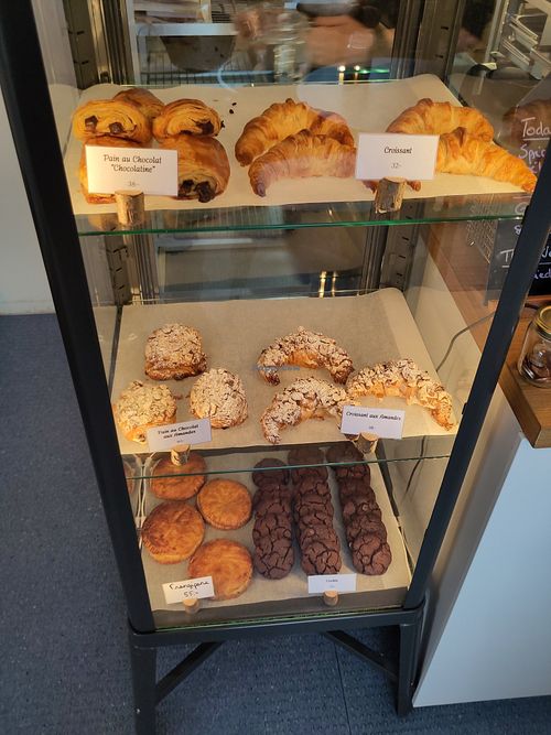 2. at Julie's Cafe in Gothenburg