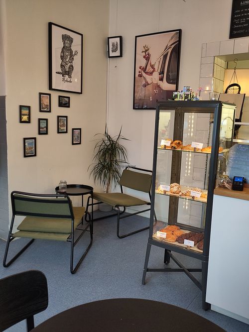 3. at Julie's Cafe in Gothenburg