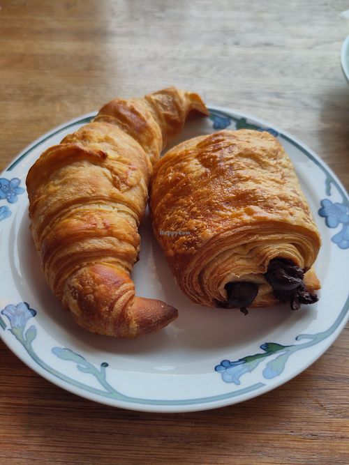 Both yummy at Julie's Cafe in Gothenburg